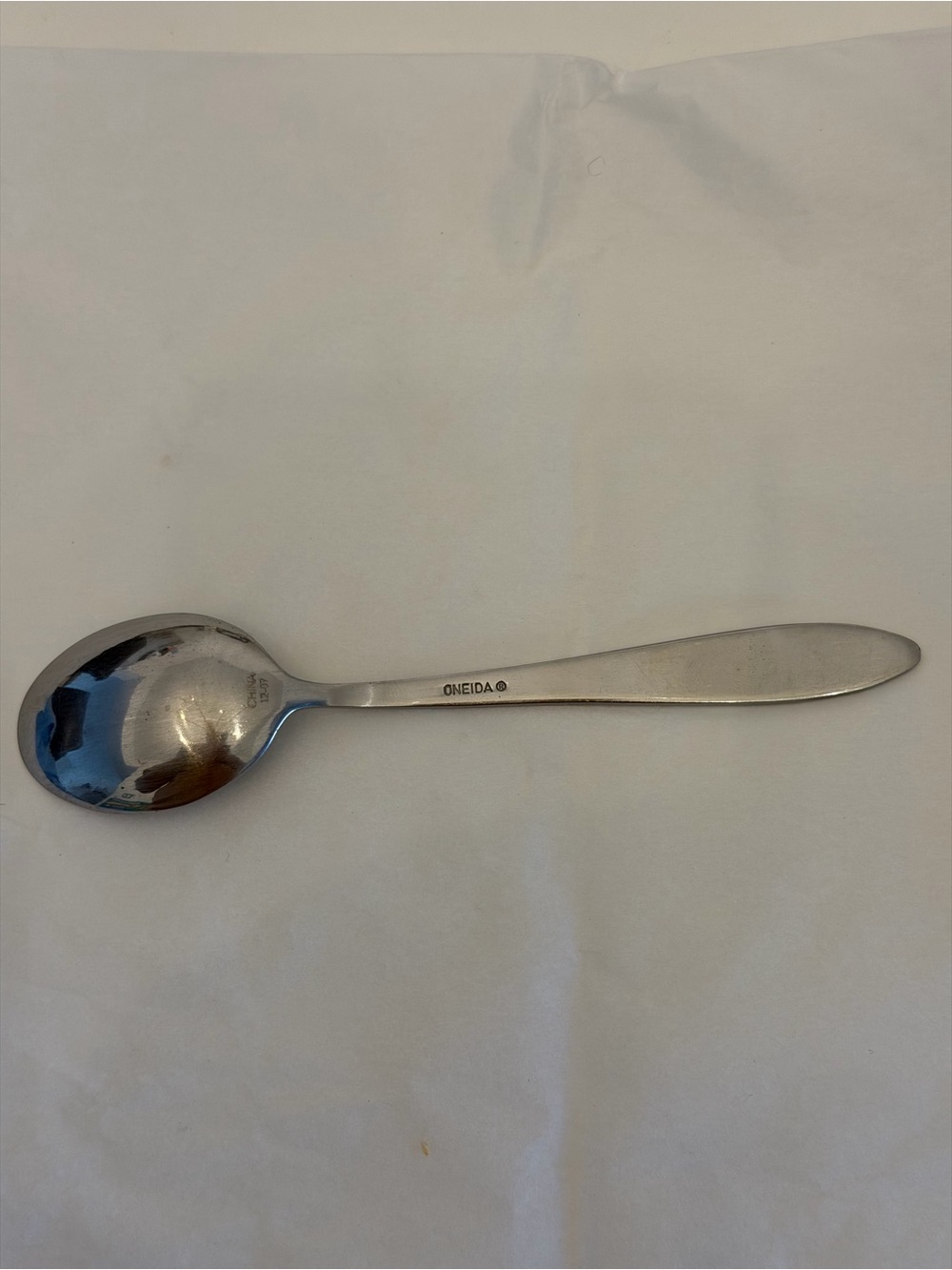 Oneida Icarus Oval Soup Spoon – Stainless Steel